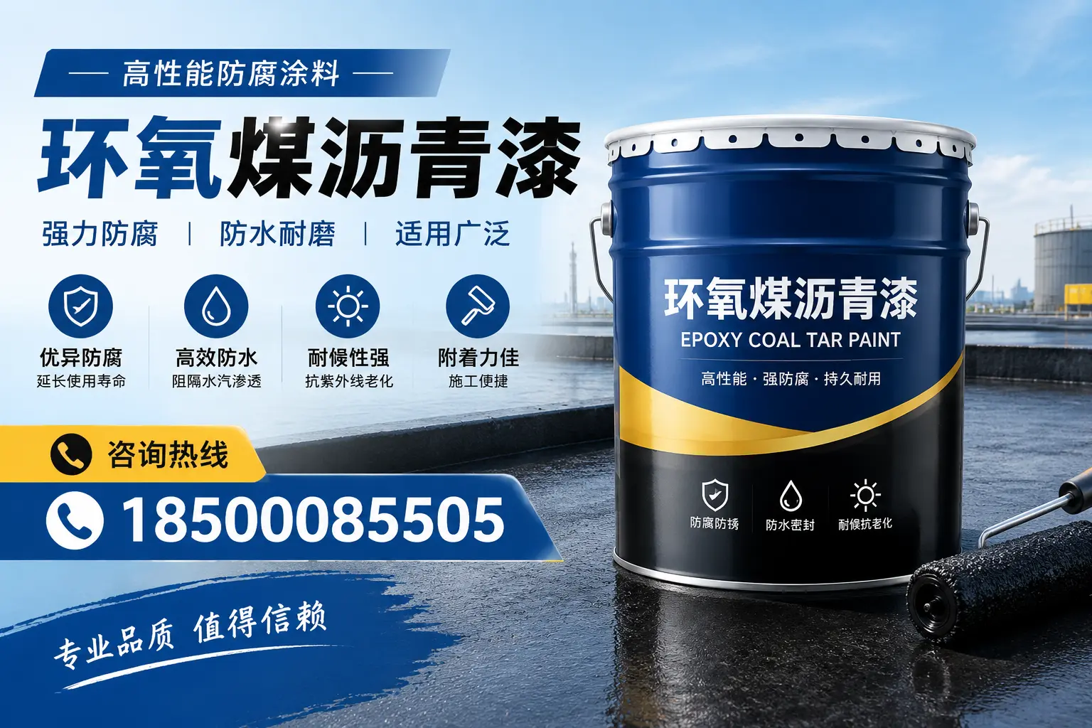 环氧煤沥青漆的主要成分与功能，胡杨河用户深度了解